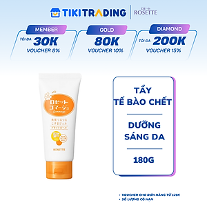 Tẩy Tế Bào Chết Rosette Dưỡng Sáng Da Gommage Bright Peel 180G