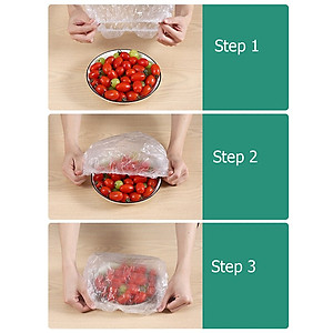 Sét 100 Túi Màng Bọc Thực Phẩm , Thức Ăn Co Giãn Hàng Loại 1 - Chính Hãng 