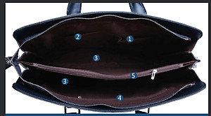 Túi xách da nam cao cấp phong cách hiện đại mới