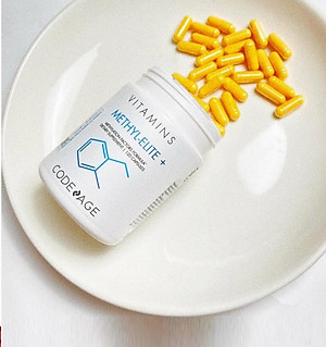 Viên uống bổ não CodeAge Methyl Elite+ - Hỗ Trợ Ngủ Ngon, Tăng Tập Trung, Giảm Stress 120 Viên