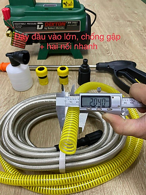 MÁY RỬA XE CHỈNH ÁP 3000W 180BAR DEKTON DK-3001 - HÀNG CHÍNH HÃNG