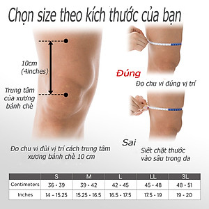 Đai hỗ trợ/ bảo vệ đầu gối ZAMST RK-1 PLUS (Left/Right specific)