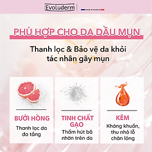 Gel rửa mặt kiêm tẩy tế bào chết tinh chất bưởi hồng danh cho da dầu mụn 150ml
