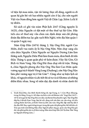 Lược Sử Sài Gòn Từ Thế Kỷ XVII Đến Khi Pháp Xâm Chiếm (1859)