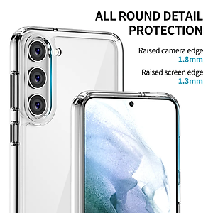 Ốp lưng trong suốt viền màu cho Samsung Galaxy S23 Plus / S23+ hiệu Likgus Simple But Unique chống sốc, chống chịu mọi va đập - Hàng nhập khẩu