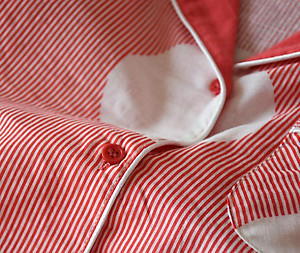 Pijama nữ thô đũi, Đồ bộ mặc nhà mùa hè ngắn tay cho nữ Azuno AZ2992