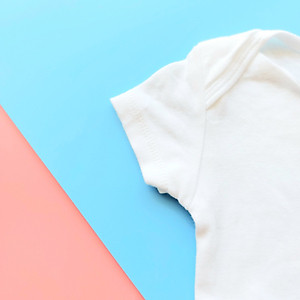 Body sơ sinh cộc tay màu trắng xuất dư mềm mát cho bé