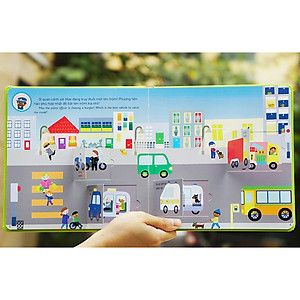 Sách Lift the flap - Lật mở khám phá - Chúng tôi là những siêu nhân cứu hộ! - We are rescue heroes!