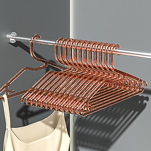 Combo 5 Móc Treo Quần Áo Trong Suốt PaKaSa - Hàng Chính Hãng 