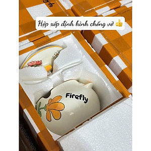 HŨ ( ÂU ) 800ML BẰNG SỨ ĐỰNG MỠ, THỐ SỨ ĐỰNG GIA VỊ, CÓ NẮP + THÌA, CHỊU NHIỆT CAO, HŨ MUỐI DƯA HỌA TIẾT VINTAG - HÀNG CHÍNH HÃNG MINIIN