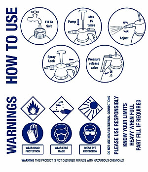 Bình phun sương tưới cây 2 lít S&J 2LPAPS