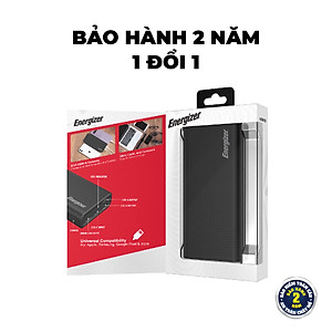 Sạc dự phòng Energizer 20,000mAh UE20012PQ - Hàng chính hãng
