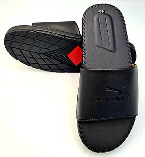 Dép quai ngang nam thời trang,may full quai chắc chắn DONAVYPUMA 