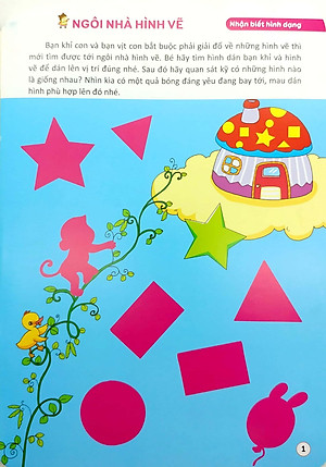 Sách Bóc Dán Hình Thông Minh Phát Triển Khả Năng Tư Duy Toán Học - 168 Sticker (Quyển 4)