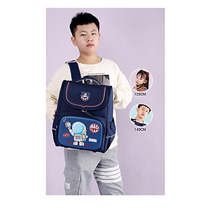 Balo học sinh tiểu học chống gù lưng cho bé trai bé gái đi học cấp 1 vải cao cấp chống nước BF2370
