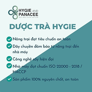Trà Thảo Dược Gừng Mật Ong Hygie Giúp Giảm Các Triệu Chứng Ho Cảm, Đau Họng, Giảm Buồn Nôn, Giảm Đau Bụng Kinh