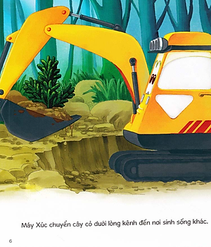 Sách Thế Giới Xe Công Trình - Xe Xúc Siêu Phàm