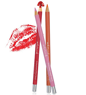 Chì Kẻ Môi Quyến Rũ Mik@Vonk Professional Lipliner Pencil Hàn Quốc #09 Màu đỏ  tặng kèm móc khoá - 1 cây
