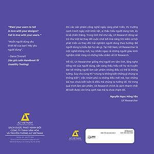Sách UX RESEARCH-Thấu Hiểu Người Dùng, Ung Dung Chiến Thắng