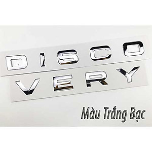  Logo Chữ Dán Discovery Ô tô - 3 Màu Để Bạn Lựa Chọn 