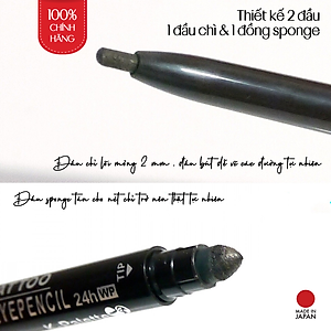 Bút Chì Kẻ Viền Mắt K-Palette Eyepencil Bền Màu Chống Trôi 24h 