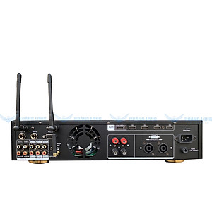 Cục đẩy liền vang Weeworld SH-9400 liền micro không dây cao cấp - Hàng Chính Hãng