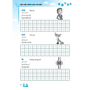 Sách - Tập Viết Tiếng Hàn Cơ Bản - Minh Thắng