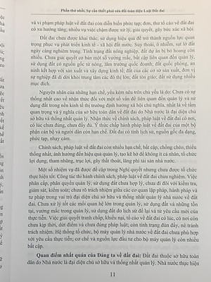 Luật đất đai năm 2024 và án lệ giải quyết vụ án, vụ việc về đất đai trong thực tiễn xét xử