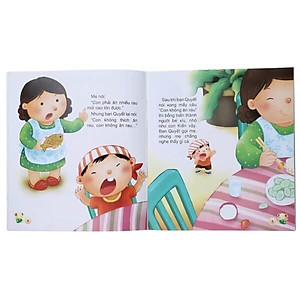 Sách Dạy Trẻ Thói Quen Tốt - Tập 2 - Rau Củ Thật Là Ngon (Tái Bản 2018)