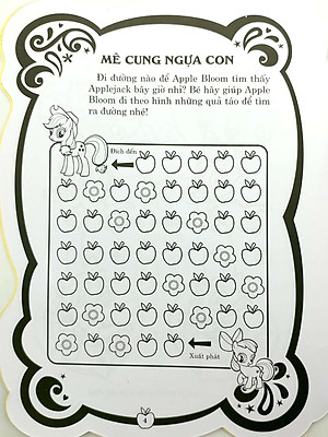 Sách Pony Tô Màu Và Các Trò Chơi - Tập 2