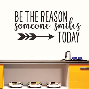 Decal dán tường Be the reason ( 27 x 56 cm)