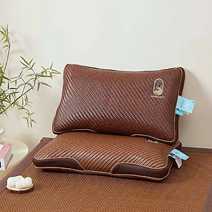 Gối Mây Đan Tổng Hợp, Vỏ Gối Mây Điều Hoà Mềm Thoáng Mát