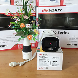 Camera ip thân 2.0MP ColorVu Hikvision DS-2CD1027G0-L có màu ban đêm, chống bụi và nước: IP67,hỗ trợ chức năng cấp nguồn qua Ethernet PoE. Hàng chính hãng