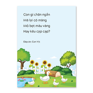 Sách Câu Đố Tư Duy Cho Trẻ Tập Nói - Tập Đọc