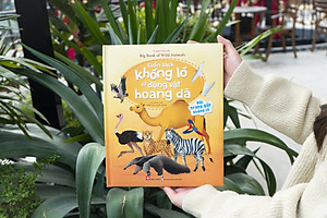 Cuốn sách khổng lồ về động vật hoang dã - Big book of wild animals - Đinh Tị Books