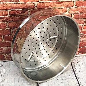 Bộ chảo xửng cao cấp Blackcube T&K Kims Cook 24cm , 3 lớp đúc liền inox 304 ,  tặng 10 muỗng ăn