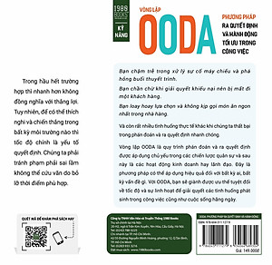 Sách Vòng Lặp Ooda - Phương Pháp Ra Quyết Định Và Hành Động Tối Ưu Trong Công Việc