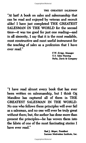 Sách The Greatest Salesman in the World