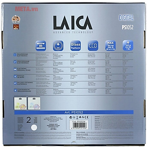  Cân Điện Tử Sức Khoẻ Phong Cách Ý LAICA PS1052 - Tiêu Chuẩn Châu Âu