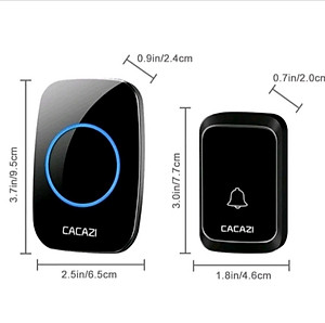 BỘ CHUÔNG CỬA BÁO KHÁCH KHÔNG DÂY XA 200M HÀNG CHUẨN 