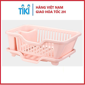 Rổ úp chén bát tiện ích Việt Nhật 44x27.5x17 (cm) - Hàng chính hãng
