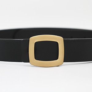 Thắt Lưng Nữ Da Thật Mặt Oval Aaa Jeans