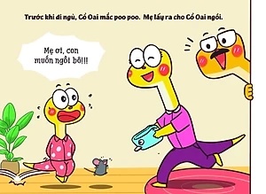 Bộ truyện tranh Cổ Oai ơi! Tập 7-8-9