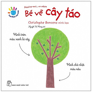 Sách Tay Khéo Tay Xinh - Bé Vẽ Cây Táo