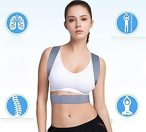 Đai Chống Gù Lưng Nam Nữ Có Nẹp Dành Cho Dân Văn Phòng miDoctor mi04