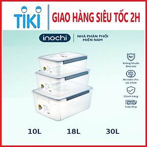 Thùng Đựng Thực Phẩm Hokkaido 10L-18L-30L Chính Hãng Inochi