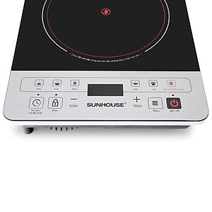 Bếp Hồng Ngoại Cảm Ứng Sunhouse SHD6005 (Kèm Vỉ Nướng) - Hàng chính hãng