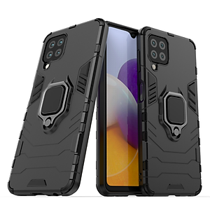 Ốp lưng Samsung Galaxy A22 4G, A22 5G iron man chống sốc kèm iring - Hàng nhập khẩu