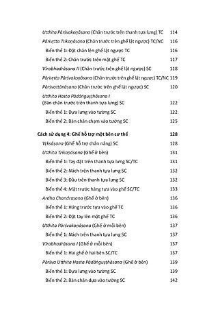 YOGA VỚI GHẾ - Bản đầy đủ - Hướng dẫn thực hành toàn diện Iyengar Yoga với Ghế