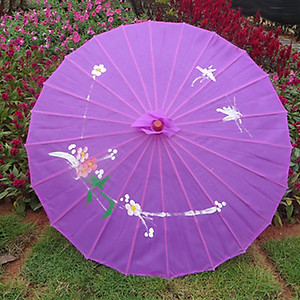 Dù cán gỗ Nhật Bản - Màu tím